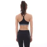 NEW REN M/L Seamless Bra Alexis Ren Workout Top Black Fitness Influencer Gym Size M Photo 3