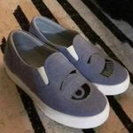 Chiara Ferragni Denim Sneakers Blue Size 5 Photo 8