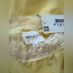 Mika & Gala NWT‎  Satin Lace Trim Skirt Size XS Photo 4