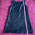 United Colors Of Benetton Stile Benetton Black Sequin Sleeveless Mini Dress Women’s Size M (IT 44 / US 8) Party Glam Photo 11