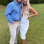 Anthropologie  Dress Midi White Photo 1