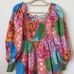 Spell Freda Shirred Midi Dress in Lolly Size: S Photo 2