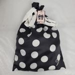 Victoria's Secret  Polka Dot Satin House Slippers Black And White Size L (9-10) Photo 11