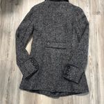 BCX Women's Gray Tweed Double-Breasted Coat Size Medium Photo 1