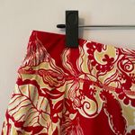 Lilly Pulitzer  Luxletic Corrine Skirt Red Yellow Floral Athletic Mini size Large Photo 2