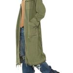 Free People NWT Sandrine Rose The Outsider Long Open Front Jacket / Top Photo 2