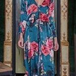 MISA Los Angeles FLORAL MORGAN ROBE Photo 0