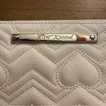 Betsey Johnson Pink and White Heart Quilted Wallet Wristlet Clutch Photo 3