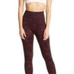 Spanx Red Wine High Waist Seamless Leggings XS Photo 0