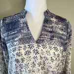 Michael Stars  Charlotte Print Boho Rayon Print Drawstring Tie Dress Women's Sm Photo 3