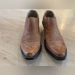 Old West Ankle cowboy booties brown MEASUREMENTS Photo 1