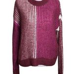 Splendid  Waffle Knit Crop Sweater Oversized XS NWT Photo 0