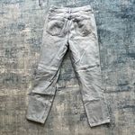 PacSun  Distressed Pale Wash Straight Leg High Rise Mom Jeans Size 25 Photo 2