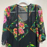 Moulinette Soeurs Anthropologie Sheer Dress with Slip Dress Photo 8