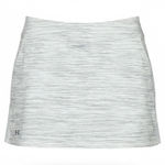 Under Armour  Women's Links Knit Golf Skort with a white/ grey heather pattern S Photo 0