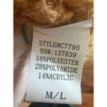 Debut  oversized cardigan orange soft fuzzy size m/l Photo 5