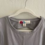 Free People NWT  beach simone midi sleeveless cutout dress in grey Photo 5