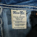 Miss Me  Jeans Womens 30 Slim Boot Stretch Low Rise Denim Y2K Western Cowgirl Photo 7