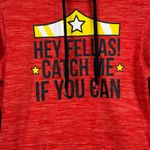 DC Comics DC Comics Wonder Woman Hey Fellas Red Hoodie Sweatshirt Size XL Photo 1