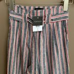 Topshop NWT High Waisted Belted Peg Trousers 0 Photo 5