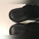 Aerosoles Wyoming black platform faux suede slip on mules shoes size 7 1/2 M Photo 7