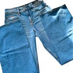 Hollister  Medium Wash Wide Leg Trendy Jeans With Ripped Detailing + Slouchy Relaxed Fit  Photo 6