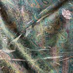 Rapti Fashion Peacock Blue Printed Lightweight Scarf NWT Photo 5