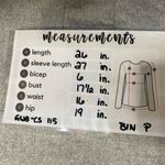 Kyodan Lorelai mock neck half zip sweatshirt, gray size petite small Photo 9