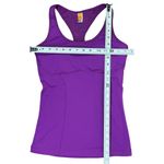 Lucy Size S Womens Purple Racerback Tank Top Breathable & Stretch Fabric Photo 5