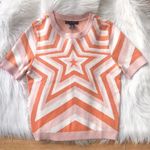 Forever 21 Pink and orange Star sweater shirt, brand new with tags!  Photo 0