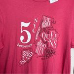 J.Crew Short Sleeve Crewneck Graphic Map of New York Boroughs Sz S NWT Photo 1