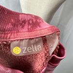Zella  pink tye dye sweatshirt size small Photo 6