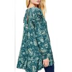 Free People  Hello Lover Dusty Indigo Long Sleeve Tunic Extra Small Photo 9