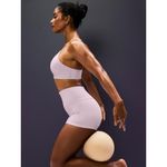 Athleta New  M Vital Bra Lilac Sky Pink Medium Cup A-C Photo 2