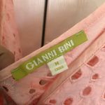 Gianni Bini  Light Pink Crochet Sleeveless Swim Cover Up Size M Photo 3