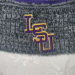 Top Of The World LSU Tigers College Football  Purple & Gray Beanie With PomPom Photo 2