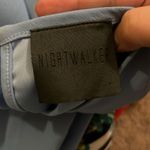 Nightwalker  light blue side slit maxi dress small Photo 6