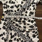 Love, Whit Love Whit Black White Floral Wrap Midi Dress Size XS NEW Photo 6