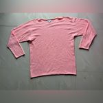 Bianco & Blu Italy Merino Wool Cashmere Blend, nylon viscose laine silk knit L Pink Size L Photo 9