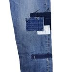 Paige Distressed Denim Jeans with Patchwork Detailing Size 27 Photo 11