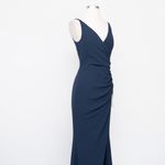 Dress the Population  Jordan Ruched Side Slit Gown Photo 8