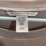 Victoria's Secret Sweatshirt Velour Foldover Back Embroidered Heart-Medium Photo 2