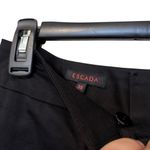 Escada Black Straight Pants Trousers Size 36 Photo 1
