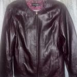 Couture By J. Park Lamb Leather Women’s Maroon Jacket Medium MINT Y2K Vintage Photo 0