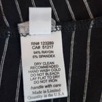 Michael Lauren  Black Stripe Sleeveless Shift Dress Size Small NWT T-Shirt Dress Photo 8