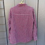 Hollister New Women’s large Tartan Plaid Flannel Oversized Shirt Jacket Shacket Photo 1