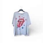 Daydreamer  Rolling Stones Tongue Graphic Tee USA Cotton One Size Oversized Photo 4