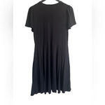 Ladies Boden Short Sleeve Jersey Crew Neck Black Dress, Size 8 Photo 4
