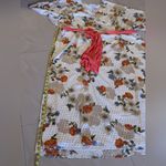 Unique Vintage  white/ multicolor  floral dress, plus size 5X lightweight Photo 4