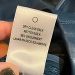 Sachin + Babi Women’s 4 Blue Megan Faux Leather Skinny Leg Pants Biker Retro Photo 8